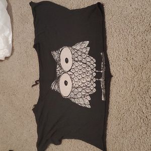 Owl Crop top
